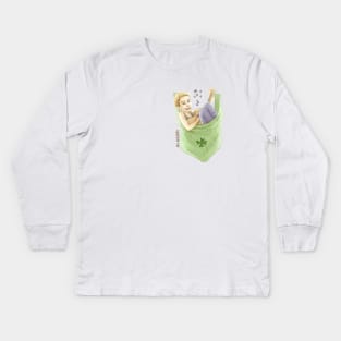 Pocket Niall Kids Long Sleeve T-Shirt